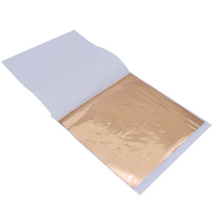 出厂价格8X8.5厘米500件一包装饰墙面艺术工艺品家居家具台湾香槟金箔纸片 - Product Image 2