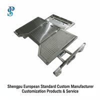 Pièces en tôle de la marque SP, fabrication de plaques en acier et en aluminium, services de soudage, fourniture de services de pliage CNC OEM personnalisés dans le Liaoning