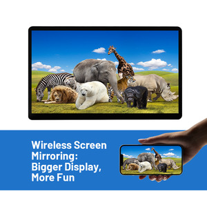 ขายส่งจอภาพความบันเทิงสำหรับเบาะหลังรถยนต์ขนาด 13.3 นิ้ว รองรับ USB/Sync TV พร้อมสายรัด ติดตั้งง่าย ลำโพงในตัว สำหรับรถยนต์ Denza BMW BYD Trumpchi - Product Image 5