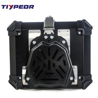 TIYPEOR Boîte à bagages arrière en alliage d'aluminium 36L pour moto - Étanche, à dégagement rapide, absorption des chocs pour R1200R/R1200S/R1250GS