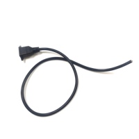 Câble d'alimentation certifié IEC C14 à montage sur panneau vers fil nu H05VV-F 3x1mm² 250V pour rack de serveur et équipement informatique