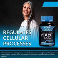 Capsules végétariennes liposomales ultra-fortes régénérateurs cellulaires NAD+ 1500mg, complément NAD+ Trans-resvératrol pour adultes