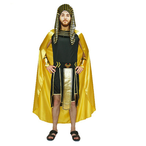 ชุดคอสเพลย์นักบวชโบราณสไตล์อียิปต์โบราณสำหรับผู้ชาย ชุดฟาโรห์ - Product Image 5