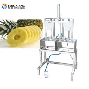Machine de découpe et d'épluchage industrielle, pour fruits, légumes, ananas, derière