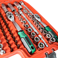 Outils de réparation automobile de 216 pièces, outils Cr-V, embouts S2