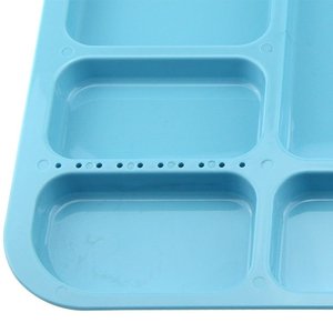 Bandeja Compartimentada para Consumibles Dentales, Bandeja de Plástico Azul para Dispositivos Médicos, para Uso Industrial - Product Image 4