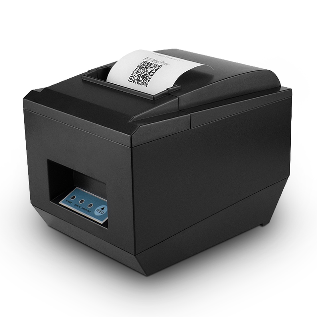 80mm Thermal Printer with USB Usb Lan Usb Bt Interface Direct Thermal Printer Zj8350