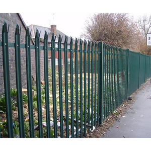 محيط سياج الأمن سور من الأوتاد الخشبية الجملة الثقيلة معدن قوي <span class=keywords><strong>Pvc</strong></span> المغلفة المبارزة ، تعريشة و بوابات الصلب اليومي - Product Image 6