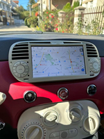 Autoradio Android pour Fiat 500 2007-2015, lecteur multimédia, Carplay sans fil, Auto BT, GPS, navigation, unité principale