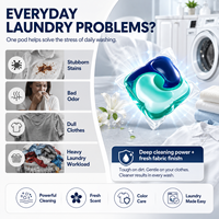 Échantillons Gratuits JIETI – Capsules de Lessive Concentrée Double Couche 20g – Nettoyage en Profondeur et Élimination des Taches – Fabricant OEM ODM