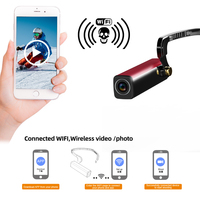 A33 Mini caméra de sport montée sur la tête Webcam caméscope vidéo télécommande longue durée d'enregistrement de la batterie pour la course à pied