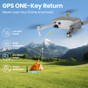 Kit de drone professionnel STARTRC 4K pour photographie aérienne avec caméra HD, télécommande et positionnement GPS - Product Image 2