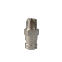 Raccord de pulvérisation haute pression en laiton 9,52 mm * 1/4 à filetage mâle pour système de brumisation et de refroidissement de jardin