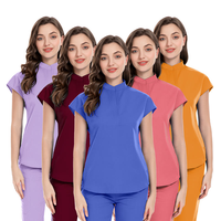 Ensemble de tenues médicales pour femmes, ensembles de blouses chirurgicales et d'infirmières, uniformes d'hôpital, uniformes médicaux en gros pour usines, uniformes de soins personnalisés pour femmes