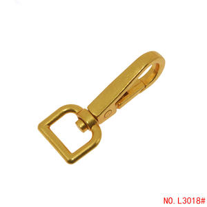 Kait jepret putar kualitas tinggi 19mm cincin pegas logam emas antik gesper klip Lobster tas tangan gesper tali perangkat keras - Product Image 3