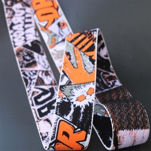 Aangepaste Nieuwigheid Pluche Zachte Antibacteriële Materialen Jacquard Elastische Bril Riem - Product Image 3