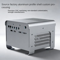 Boîtier PC MicroATX Full Tower en alliage d'aluminium sur mesure, usinage CNC haute performance, fabrication directe en usine