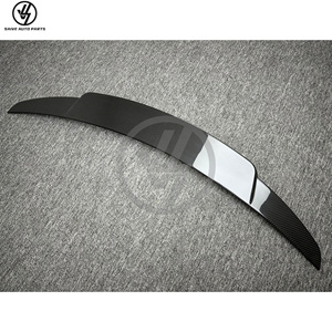 Dry Carbon Fiber B Style Rear Bumper Glossy Twill Weave for Benz S Class W223 S580 S680 Maybach 2021-2024 - Product Image 3