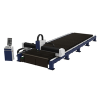 Mesin pemotong Laser CNC bersertifikasi CE, 1500W 6000W tipe Gantry, 4 sumbu, 6025 mesin pemotong Gantry untuk Cypcut keselamatan tinggi logam