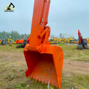 Excavadora de orugas de tamaño medio completamente redonda Excelente rendimiento y comodidad Excavadora usada Hitachi ZX240 para contratación general - Product Image 3