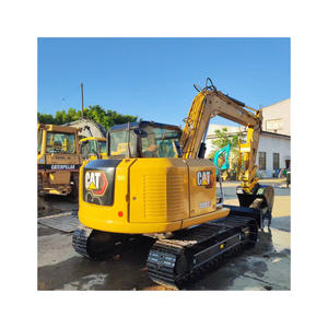 Caterpillar d'occasion 308E & 308E2 8 tonnes Mini pelle hydraulique chenille moyenne avec poids en ordre de marche 8 tonnes - Product Image 1