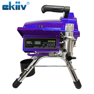Pistolet à peinture électrique sans air portable, équipement de pulvérisation haute pression avec buses pour peinture DIY maison, jardin, clôture - Product Image 4