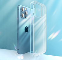 Léger Transparent PC TPU prêt à expédier coque arrière de téléphone portable dur pour Iphone 11 12 13 14
