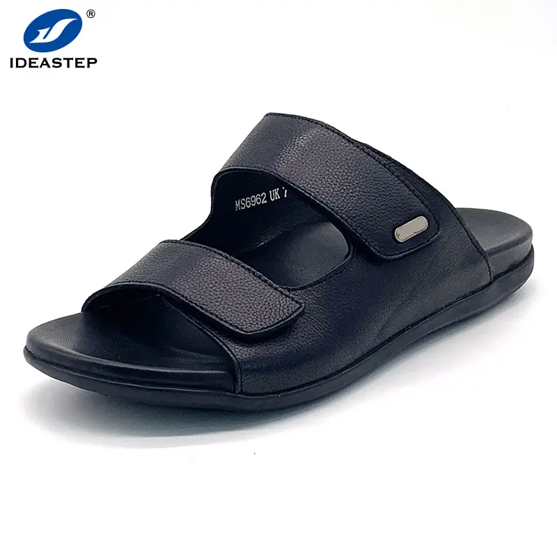Ideastep Microfiber Sandals for Men and Women Adjustable Orthotic Sandal Relief Pressure for Plantar Health Shoe