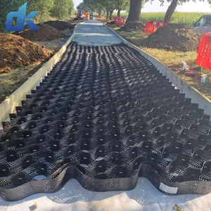 China Fabrikant Hdpe Honingraat Geocell Raster Grind Oprit Stabiliseren Keermuur Geocell