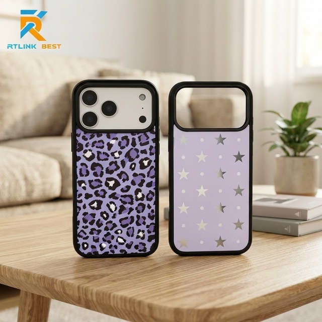 Professional TPU PC Case for iPhone 18 Pro Max Interchangeable UV Design Backplate Magnetic Wireless Charging