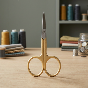 Ciseaux de Précision Professionnels ASAP en Acier Inoxydable de 3,5 Pouces pour Sourcils, Cuticules et Ongles, Poignée en Acier pour Droitiers - Product Image 6