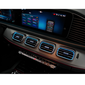 Juego de 5 Luces LED Ambientales para Auto, 64 Colores, para Mercedes-Benz GLE/GLS (W167) 2020-2025, Accesorios de Iluminación Ambiental - Product Image 5