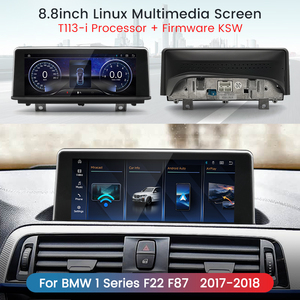 HFmidia 2026 ระบบลินุกซ์ใหม่ ขนาด 8.8 นิ้ว สำหรับรถยนต์ BMW ซีรีส์ 1 ซีรีส์ 2 M1 F20 F21 F22 F87 NBT EVO เครื่องเล่นวิดีโอในรถยนต์แบบไร้สาย CarPlay - Product Image 6