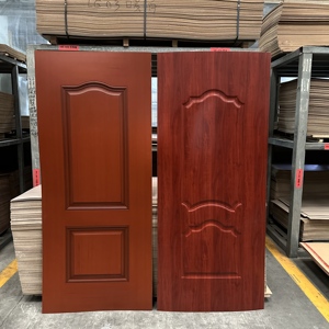 Puerta de madera interior de estilo moderno de alto rendimiento a precio para proyectos de ingeniería de hospitales de casas de hotel - Product Image 2