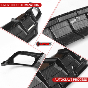 Meilleur prix pour pièces automobiles : Diffuseur arrière en fibre de carbone sèche style 1016 pour Lamborghini URUS S - Product Image 3