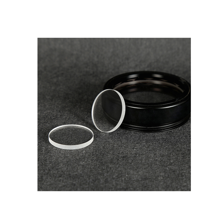 Конкурентоспособная цена, индивидуальная толщина, лазерное инфракрасное круглое Оптическое стекло, Кварцевое окно