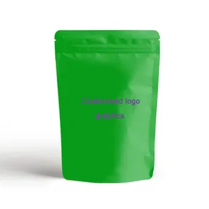 Recycle Resealable Packaging Mylar Foil Stand Up Custom Printing Plastic Popcorn Zipper Pouch
