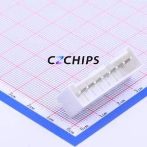 B8P-VH-FB-B(LF)(SN) Wire-to-Board Pin Header Through hole Component (THT),P=3.96mm Connector 1x8P 3.96mm Through Hole VH - Product Image 1