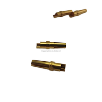 Broche de contact en laiton plaqué or pour tour CNC, connecteurs mâle/femelle DT, bornes personnalisables, pièces d'outillage électriques solides, support OEM
