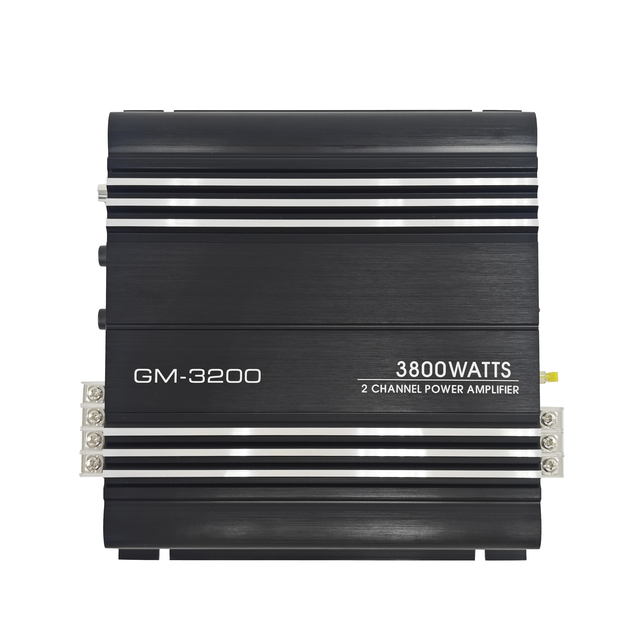 Factory Direct Sale 2 Channel High Power Car Amplifier, High Fidelity Stereo Audio Power Amplifier for Car Audio