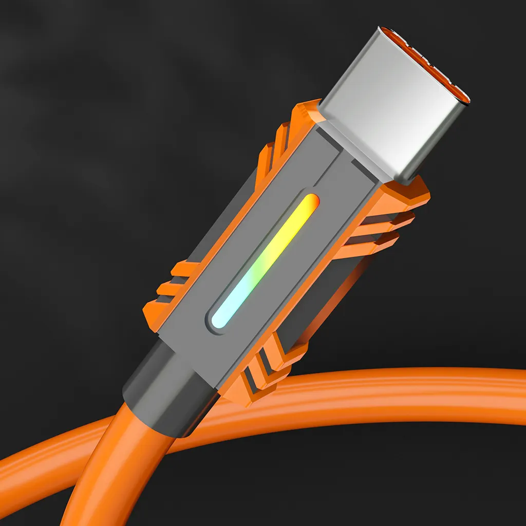 Hochwertiges 6A Bio-Maschine-Kabel meistverkauftes Ladegerät Usb A zu Usb C Schnelles Laden Daten Micro Tipo C C Usb-Kabel für Android