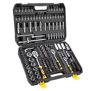 Peralatan Perkakas Steeltreks 172 Pcs Set Perbaikan Mobil Profesional Berkualitas Tinggi 1/2" 3/8" 1/4" Dengan Kunci Ratchet 24T dan Soket - Product Image 2