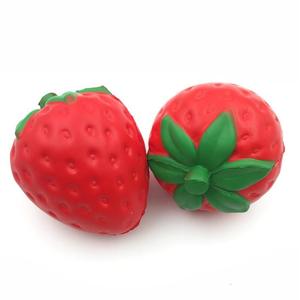 Large Size Strawberry Squeezing Toy Soft Slow Rebound Realistic Fruit Stress Relief Toy for Kids Adults - Product Image 5