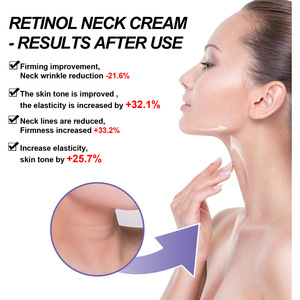 Creme <span class=keywords><strong>Anti</strong></span>-idade para Pescoço Firmador Clareador Iluminador para Rosto e Corpo Reparação Noturna com Retinol e Colágeno para Mulheres - Product Image 4