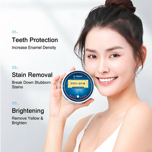 Poudre blanchissante pour les dents à marque privée, probiotique, élimine les taches jaunes de la fumée et du thé, haleine fraîche, saveur Mojito, poudre dentaire OEM ODM - Product Image 3