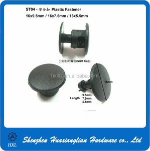 Rivets à pression en nylon et plastique pour voiture, diamètre 0,61-0,75 pouce - Product Image 3