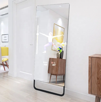 Meilleur prix Miroir magique Full Function Glass Tv Smart Android Led Mirror avec écran tactile Wifi smart mirror
