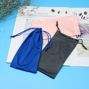 נרתיק למשקפי שמש עם הדפס לוגו בהתאמה אישית, משקפי שמש זולים, בד רך מיקרופייבר, אריזה - Product Image 4