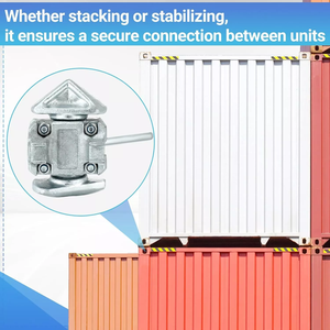 Hướng dẫn sử dụng đôi xoắn khóa container các bộ phận buộc trung gian đúc thép container với sắt handlocking - Product Image 6