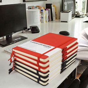Custom Logo Stone Paper Waterproof Spiral A5 Notebook Sewing Mini Outdoor <b>Journal</b> Leather Cover for Office Writing Diary - Product Image 3